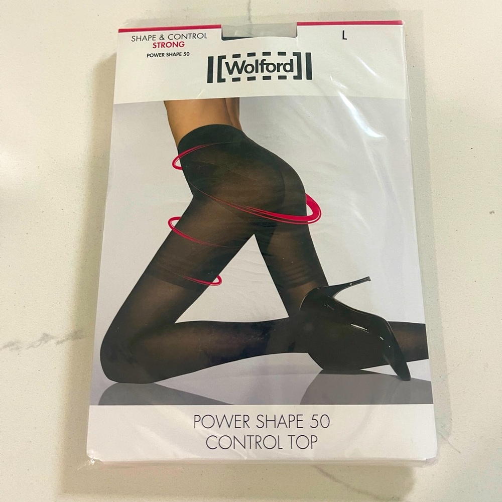 NWT Wolford POWER SHAPE 50 Control Top Large